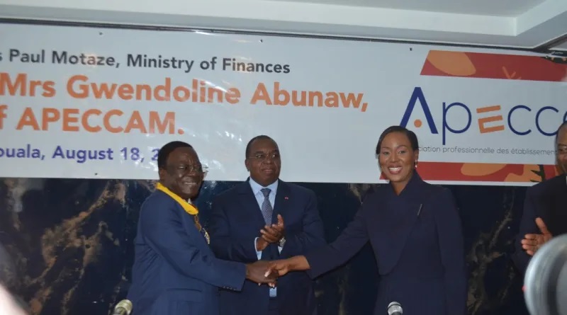 CAMEROUN : Gwendoline Abunaw,nouvelle présidente de l’Association professionnelle des établissements de crédit (APECCAM) installée