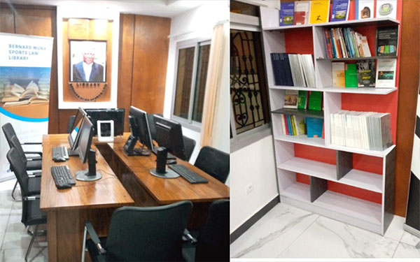 DROIT DES AFFAIRES : Une bibliothèque spécialisée en droit du sport inaugurée au Cameroun