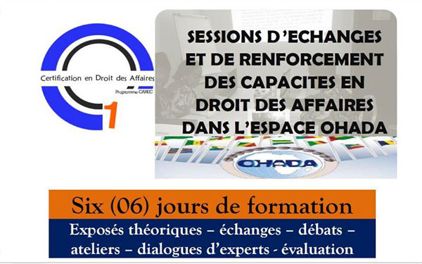 OHADA/CAMEROUN : Une formation sur les impayés bancaires, les sûretés et l’arbitrage