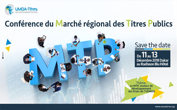 MARCHE FINANCIER/UEMOA : La 1ère édition de la Conférence des titres publics en décembre à Dakar