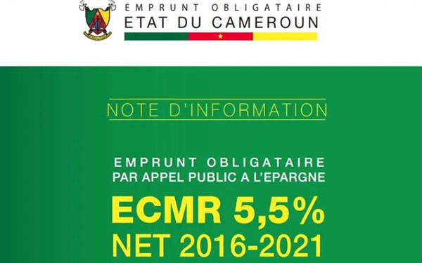 BVMAC : Le Cameroun rembourse 46 milliards de FCFA de son emprunt obligataire 2016-2021 